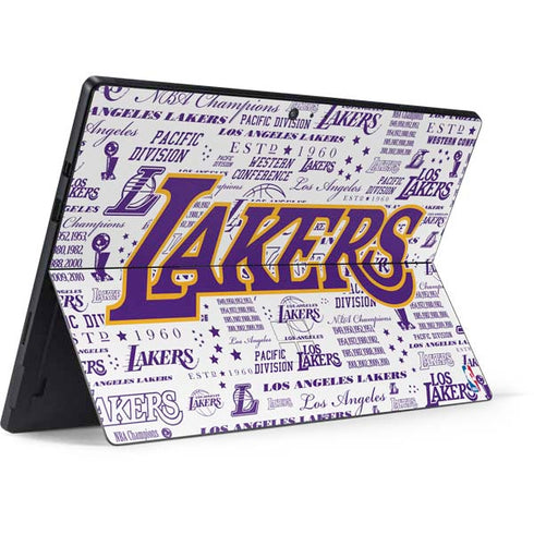 NBA LA Lakers Historic Blast Surface Pro 6 Skin