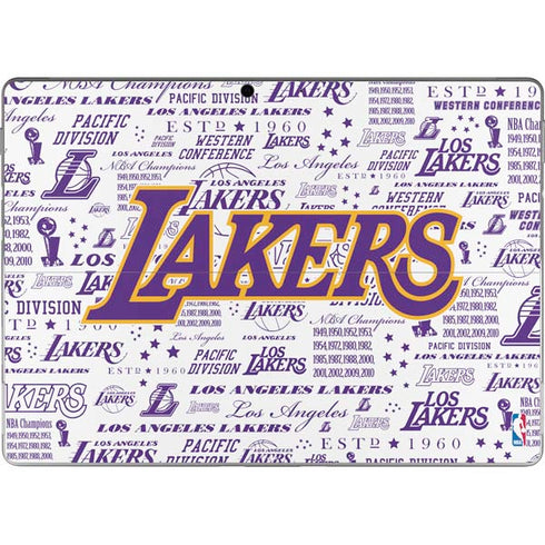 NBA LA Lakers Historic Blast Surface Pro 8 Skin