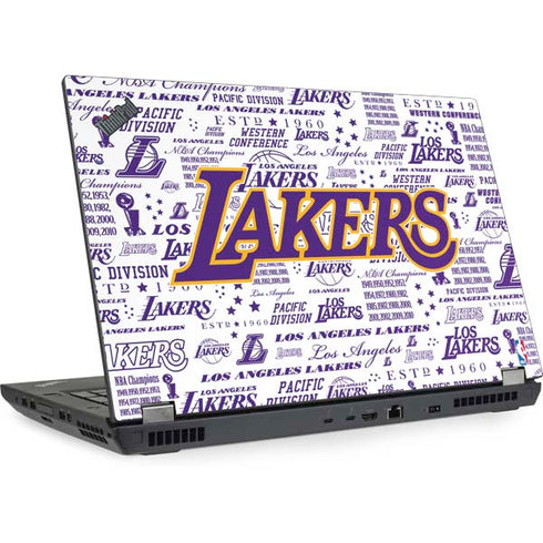 NBA LA Lakers Historic Blast Lenovo ThinkPad Skin