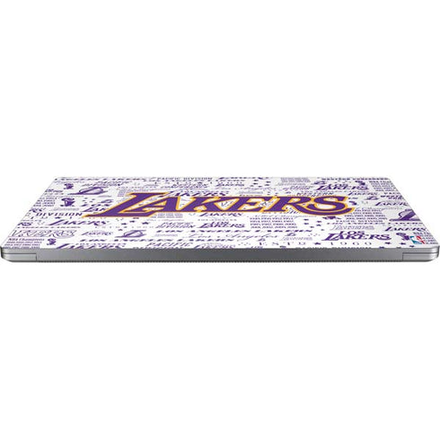 NBA LA Lakers Historic Blast Universal Laptop 13in (10.6 x 7.6in) Skin