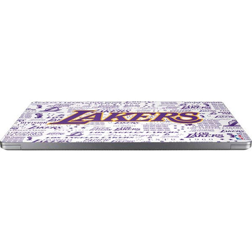 NBA LA Lakers Historic Blast Universal Laptop 15in (12.2 x 8.8in) Skin