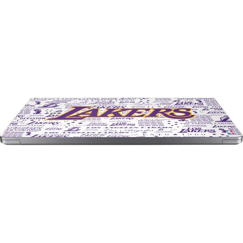 NBA LA Lakers Historic Blast Universal Laptop 17in (13.8 x 10in) Skin