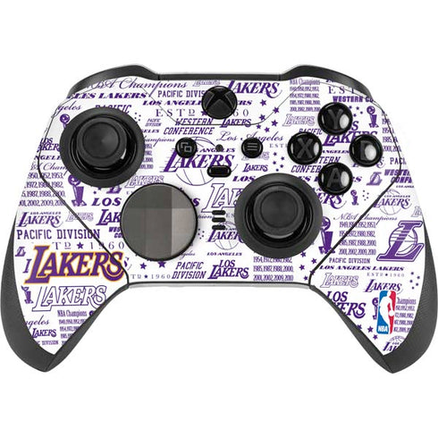 NBA LA Lakers Historic Blast Xbox Elite Wireless Controller Series 2 Skin