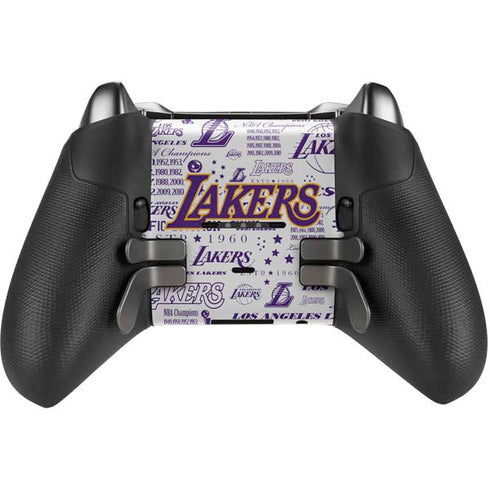 NBA LA Lakers Historic Blast Xbox Elite Wireless Controller Series 2 Skin