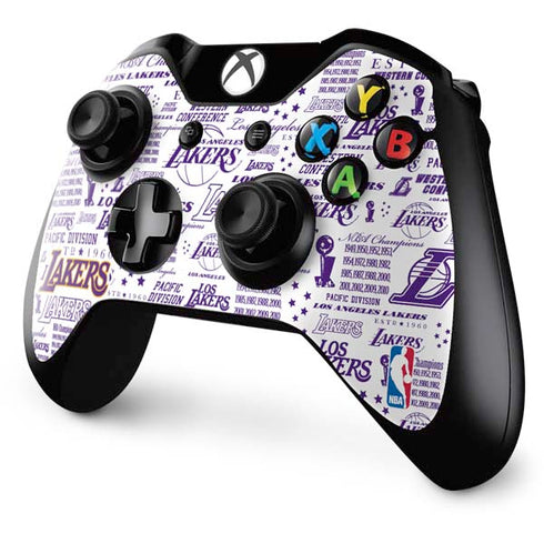 NBA LA Lakers Historic Blast Xbox One Controller Skin