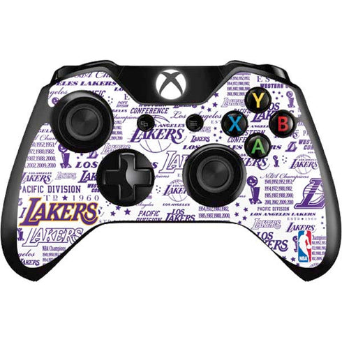 NBA LA Lakers Historic Blast Xbox One Controller Skin