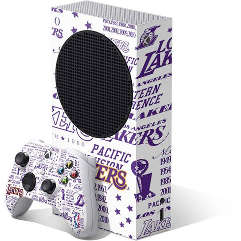 NBA LA Lakers Historic Blast Xbox Series S Bundle Skin