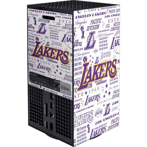 NBA LA Lakers Historic Blast Xbox Series X Bundle Skin