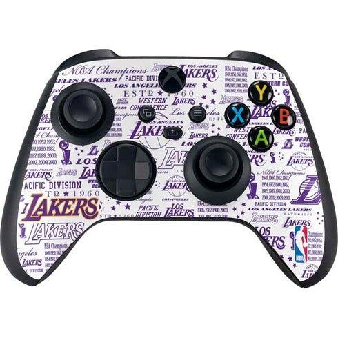 NBA LA Lakers Historic Blast Xbox Series X Controller Skin