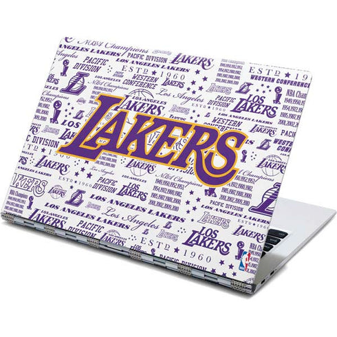 NBA LA Lakers Historic Blast Yoga 910 2-in-1 14in Touch-Screen Skin