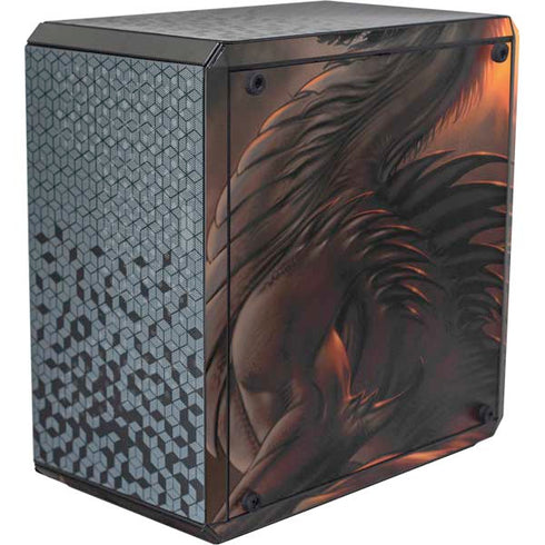 LA Williams LA Williams Belial Dragon Cooler Master MasterBox Q300L Mini Tower Skin