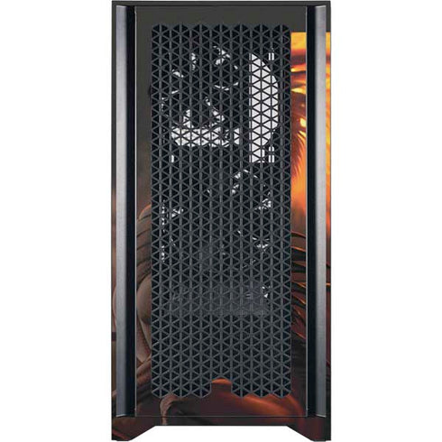 LA Williams LA Williams Belial Dragon Corsair 4000D Tempered Glass Mid-Tower ATX Case Skin