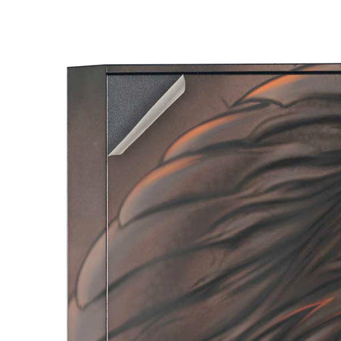 LA Williams LA Williams Belial Dragon Corsair 4000D Tempered Glass Mid-Tower ATX Case Skin