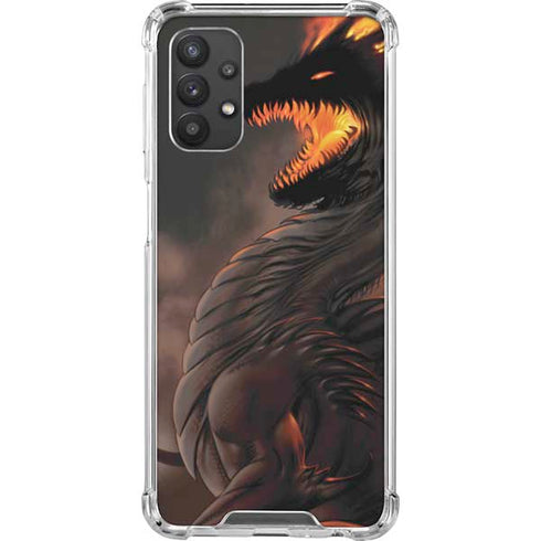 LA Williams LA Williams Belial Dragon Galaxy A32 5G Clear Case