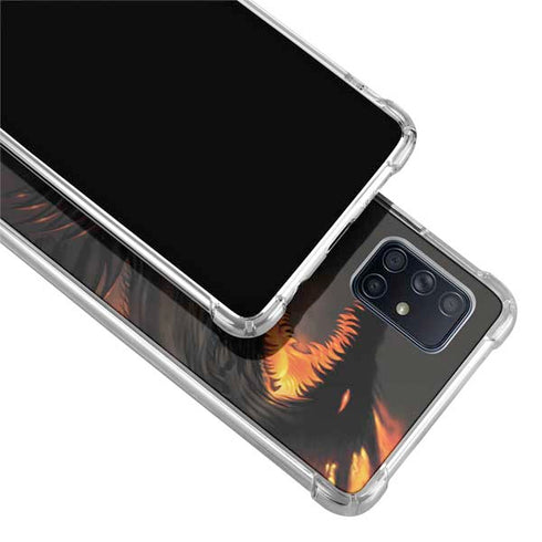 LA Williams LA Williams Belial Dragon Galaxy A51 5G Clear Case