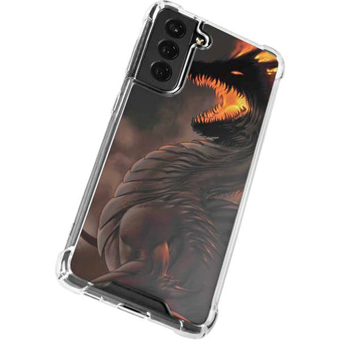 LA Williams LA Williams Belial Dragon Galaxy S21 FE Clear Case