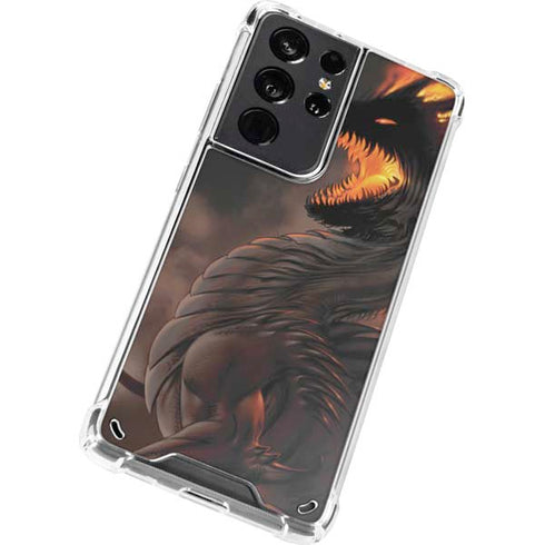 LA Williams LA Williams Belial Dragon Galaxy S21 Ultra 5G Clear Case