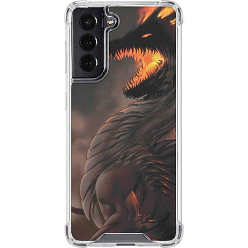 LA Williams LA Williams Belial Dragon Galaxy S22 Clear Case