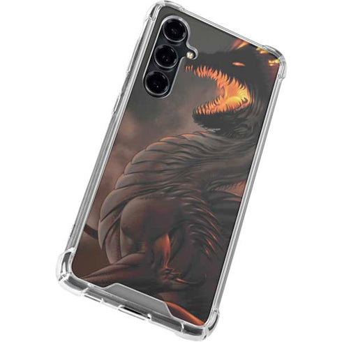 LA Williams Belial Dragon by LA Williams Galaxy S23 FE Clear Case