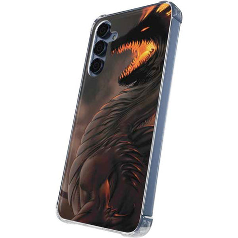 LA Williams Belial Dragon by LA Williams Galaxy S24 Clear Case