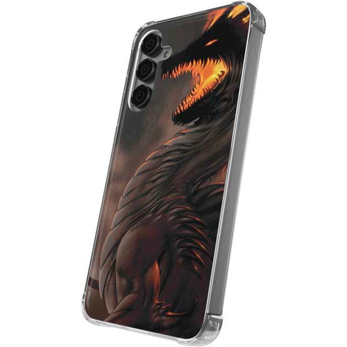 LA Williams Belial Dragon by LA Williams Galaxy S24 Plus Clear Case