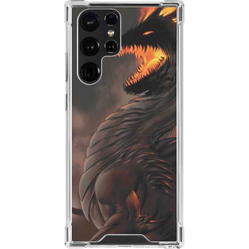 LA Williams Belial Dragon by LA Williams Galaxy S24 Ultra Clear Case