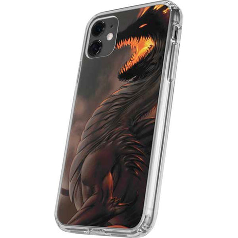 LA Williams Belial Dragon by LA Williams iPhone 11 Clear Case