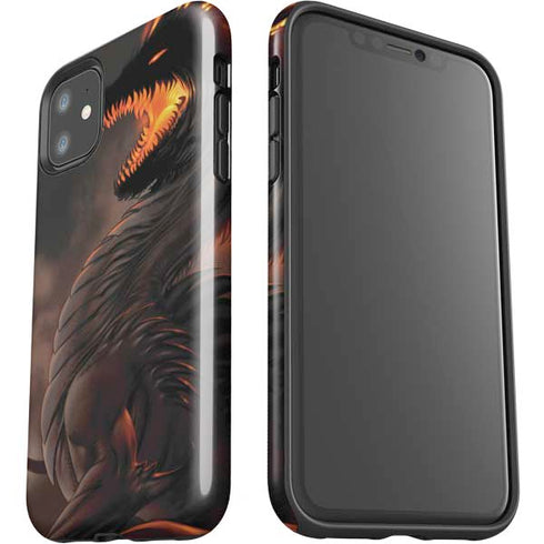 LA Williams LA Williams Belial Dragon iPhone 11 Impact Case