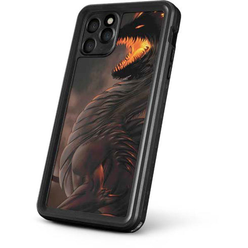LA Williams LA Williams Belial Dragon iPhone 11 Pro Waterproof Case