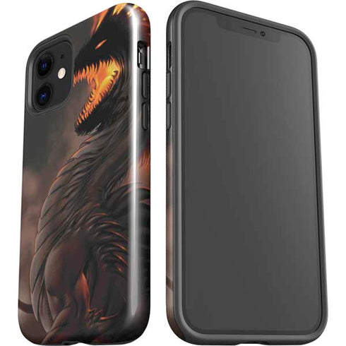 LA Williams LA Williams Belial Dragon iPhone 12 Impact Case