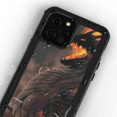 LA Williams LA Williams Belial Dragon iPhone 12 Pro Waterproof Case