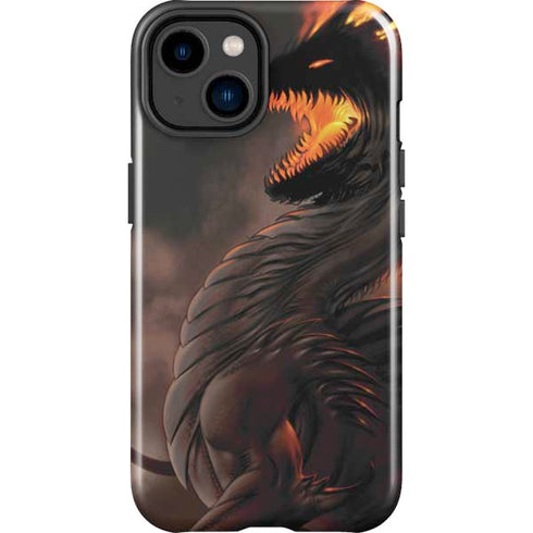 LA Williams Belial Dragon by LA Williams iPhone 15 Plus Impact Case