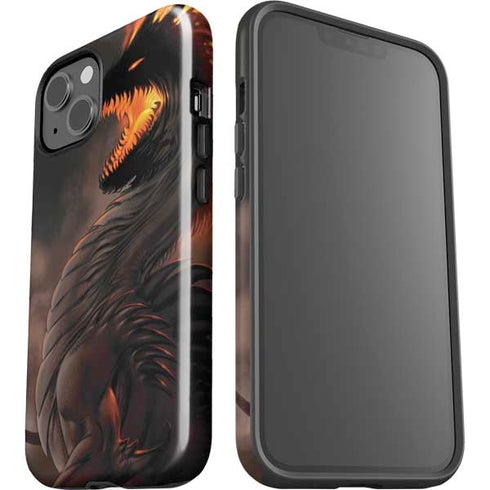 LA Williams Belial Dragon by LA Williams iPhone 15 Plus Impact Case