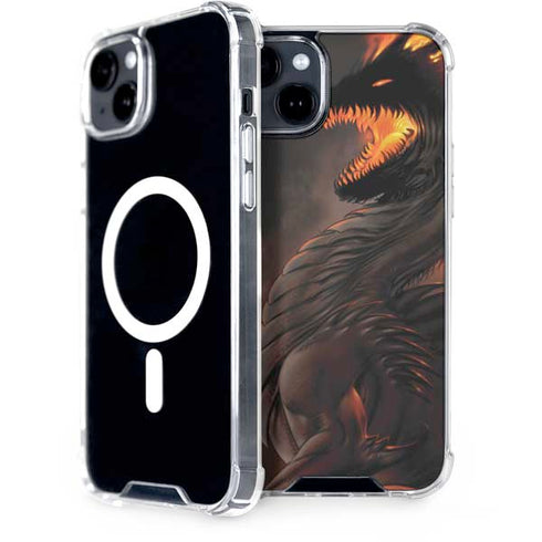 LA Williams Belial Dragon by LA Williams iPhone 15 Plus MagSafe Case