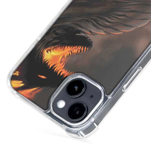 LA Williams Belial Dragon by LA Williams iPhone 15 Plus MagSafe Case