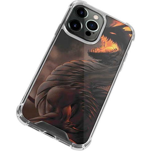 LA Williams Belial Dragon by LA Williams iPhone 15 Pro Clear Case