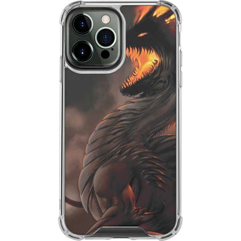 LA Williams Belial Dragon by LA Williams iPhone 15 Pro Max Clear Case