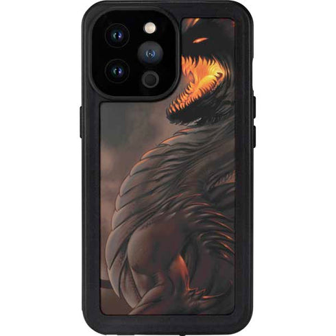 LA Williams LA Williams Belial Dragon iPhone 14 Pro Max Waterproof Case