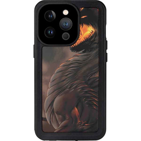LA Williams LA Williams Belial Dragon iPhone 14 Pro Waterproof Case