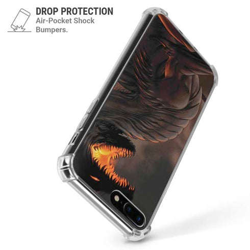 LA Williams Belial Dragon by LA Williams iPhone 7/8 Plus Clear Case