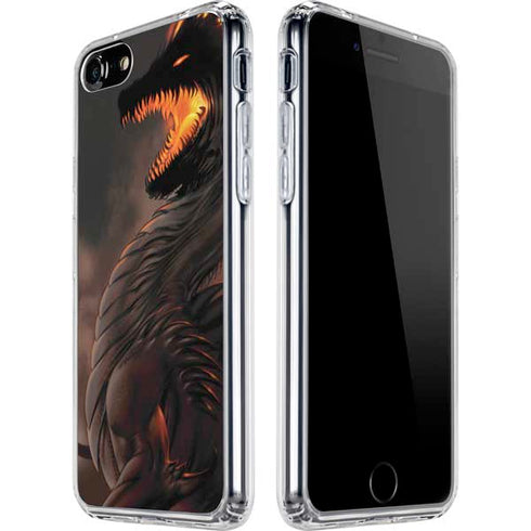 LA Williams LA Williams Belial Dragon iPhone SE (2nd & 3rd Gen) Clear Case
