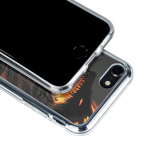 LA Williams LA Williams Belial Dragon iPhone SE (2nd & 3rd Gen) Clear Case