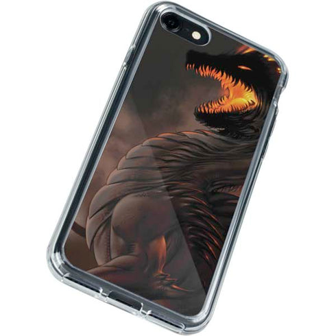 LA Williams LA Williams Belial Dragon iPhone SE (2nd & 3rd Gen) Clear Case