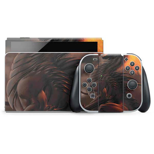 LA Williams LA Williams Belial Dragon Nintendo Switch OLED (2021) Skin