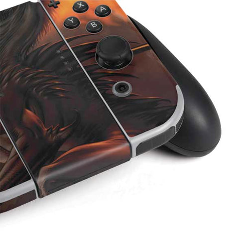 LA Williams LA Williams Belial Dragon Nintendo Switch OLED (2021) Skin