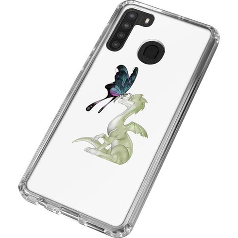 LA Williams LA Williams Boo Galaxy A21 Clear Case