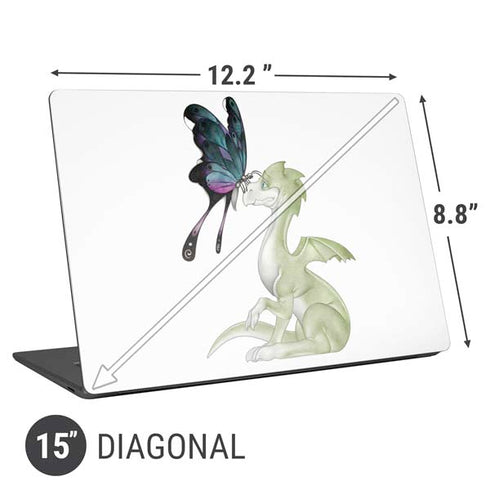 LA Williams LA Williams Boo Universal Laptop 15in (12.2 x 8.8in) Skin