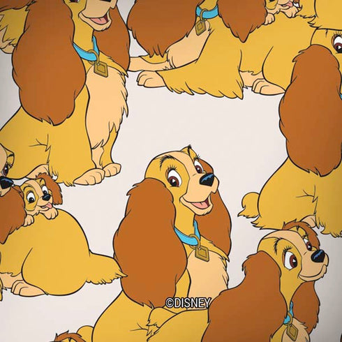 Disney Lady & The Tramp Lady Pattern Amazon Echo Skin