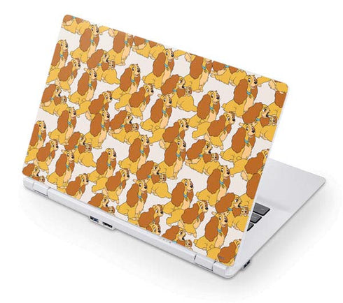 Disney Lady & The Tramp Lady Pattern Acer Chromebook Skin