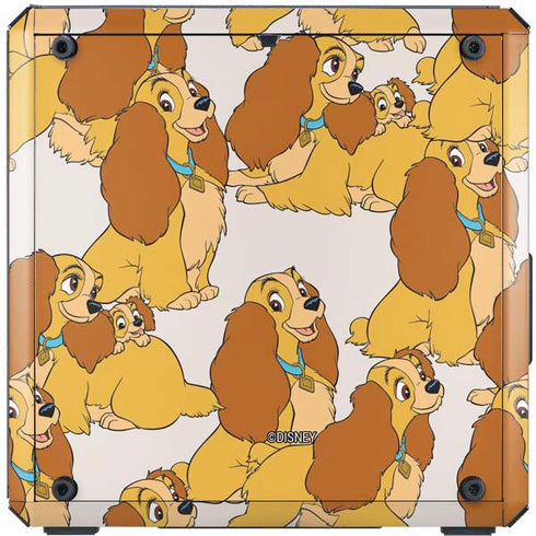 Disney Lady & The Tramp Lady Pattern Cooler Master MasterBox Q300L Mini Tower Skin